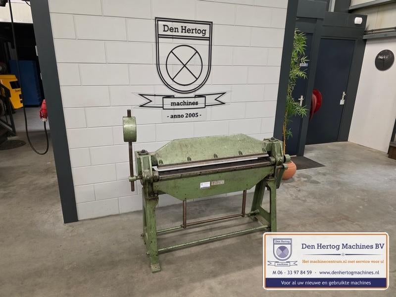 Hand zetbank JORG 1020x2mm gebruikte machines zetbanken, Ophalen, Gebruikt