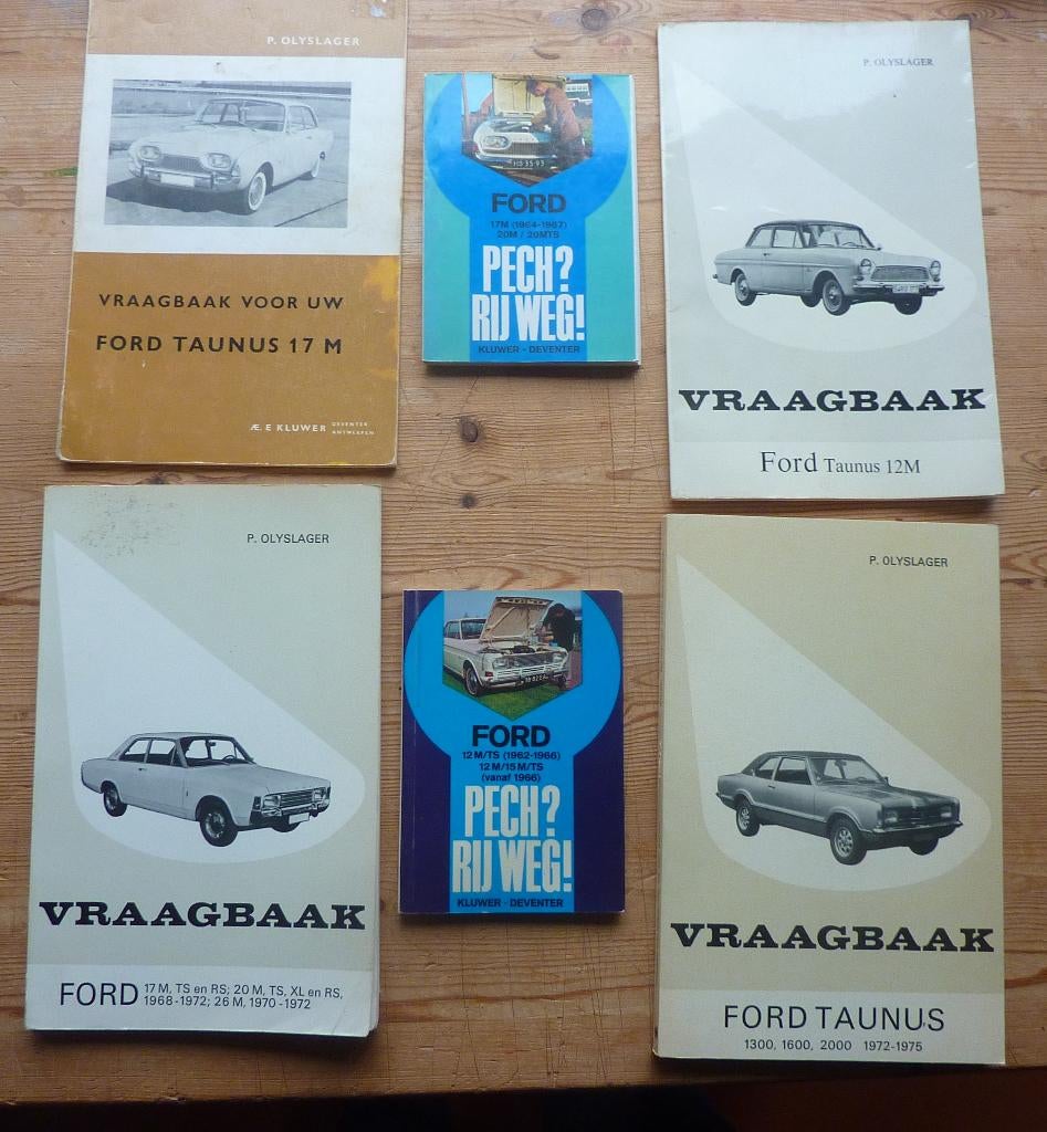 6x Ford Taunus, Ophalen of Verzenden
