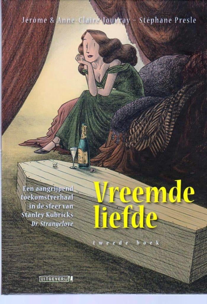 Jerome & Anne Clair Jouvray #  Vreemde liefde, Eén stripboek, Ophalen of Verzenden, Zo goed als nieuw