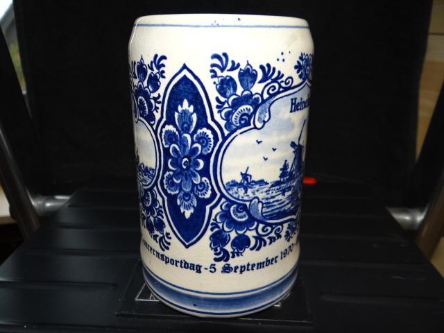 Heineken Bierpul. Opdruk 4., Verzamelen, Biermerken, Ophalen of Verzenden, Zo goed als nieuw, Pul(len), Heineken