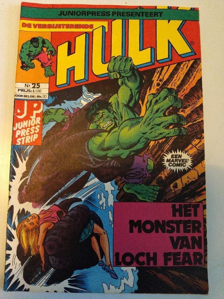 De Verbijsterende Hulk nummer 25, Boeken, Strips | Comics, Verzenden, Europa, Junior Press, Gelezen