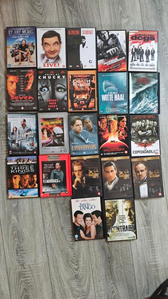 DVD verzameling 22 stuks, Cd's en Dvd's, Ophalen of Verzenden