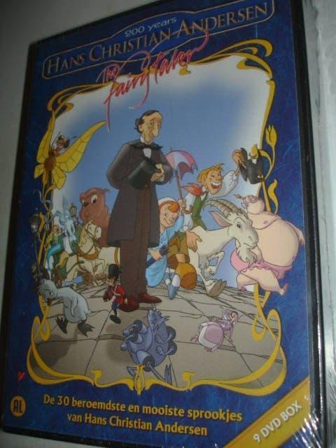 Hans Christian Andersen- 30 Sprookjes- BOX- 9-DVD- NIEUW/SEA, Cd's en Dvd's, Verzenden, Boxset, Nieuw in verpakking, Alle leeftijden
