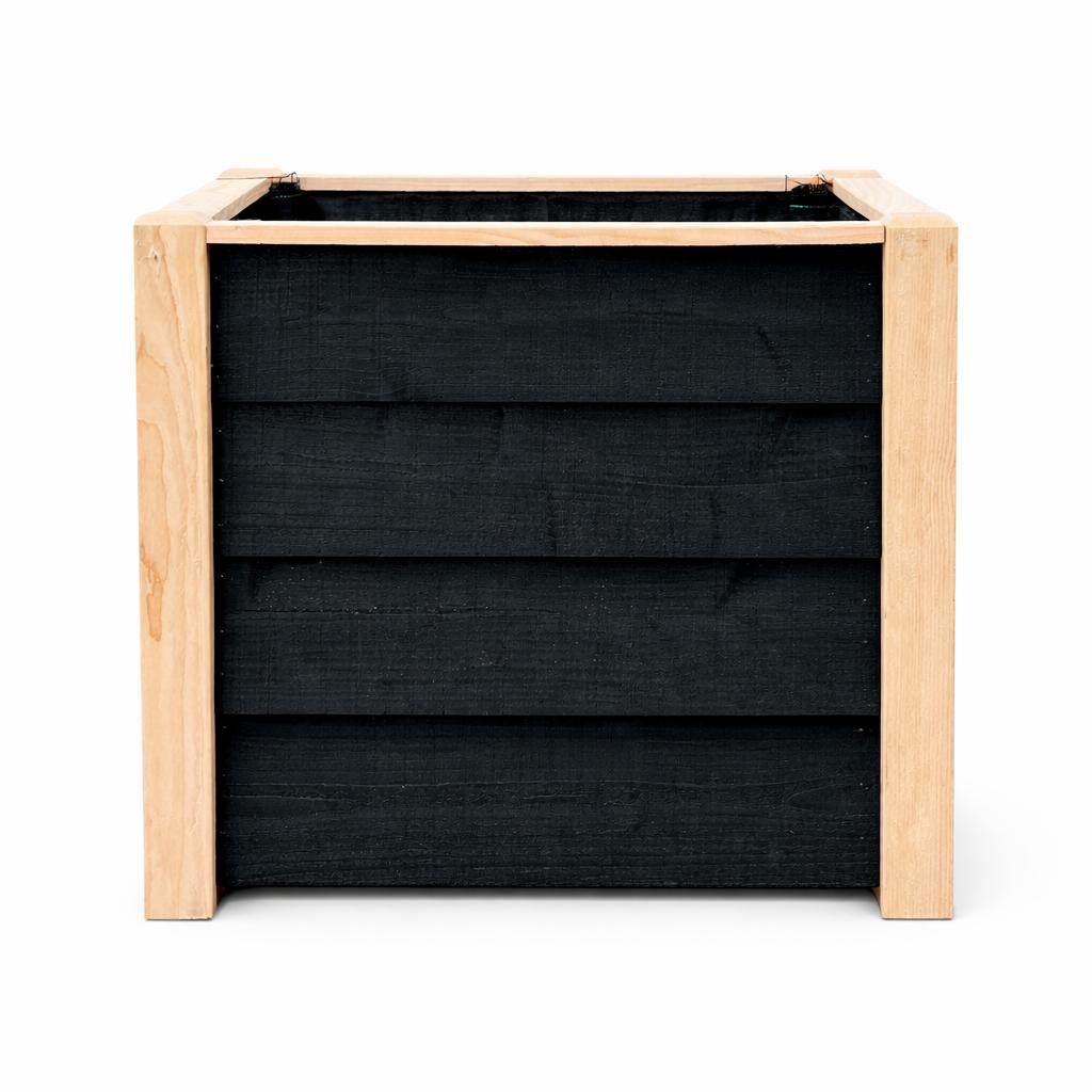Boombakken | Douglasbloembakken Melanie 80 x 80 x 80 cm, Vierkant, Nieuw, Ophalen of Verzenden, 60 tot 100 cm