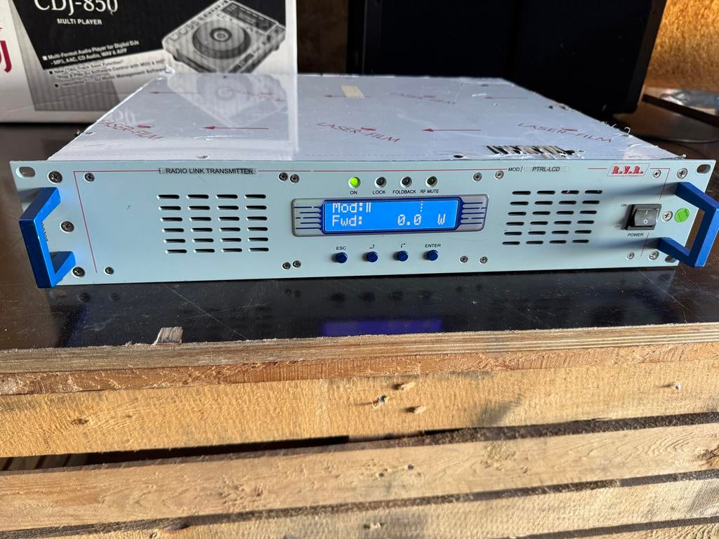 RVR Ptrl-Lcd Straalzender - Radio Link Transmitter, Telecommunicatie, Ophalen of Verzenden, Gebruikt, Zender