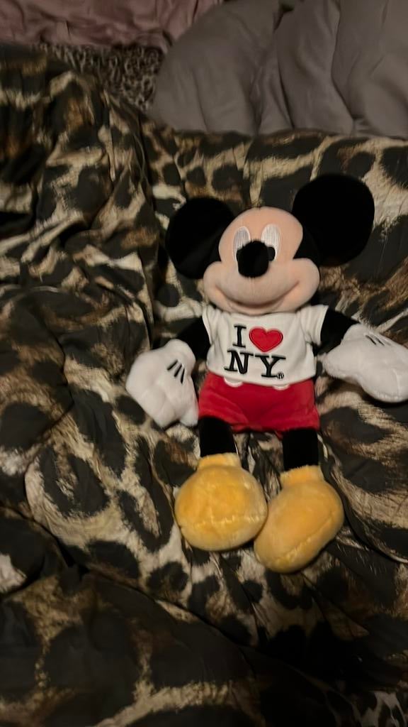 Mickey mouse, Ophalen of Verzenden, Mickey Mouse, Zo goed als nieuw, Beeldje of Figuurtje