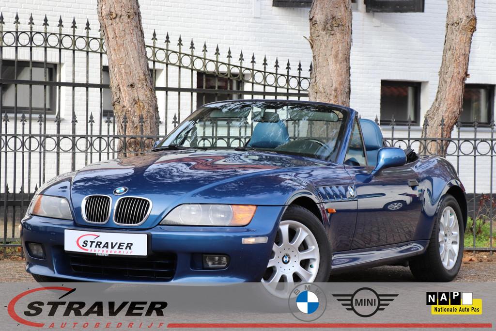 BMW Z3 Roadster 3.0i Sport Line |Nieuwstaat |Sportstoelen, Auto's, Achterwielaandrijving, Gebruikt, Cabriolet, Blauw