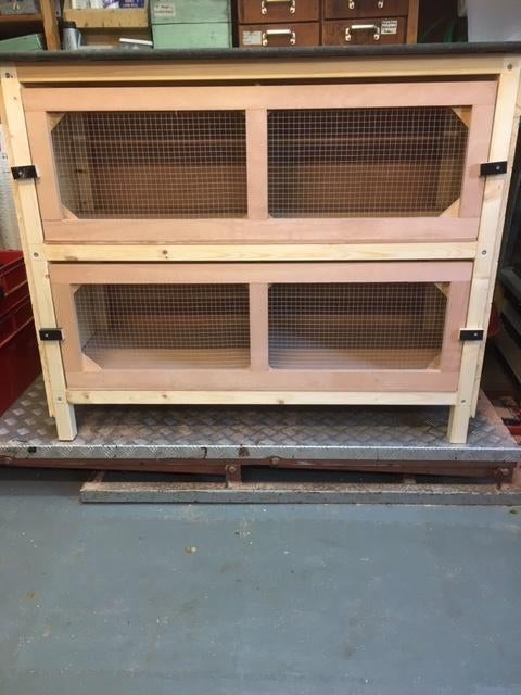 Flat 2 hokken, Dieren en Toebehoren, Knaagdieren en Konijnen | Hokken en Kooien, 110 cm of meer, Nieuw, Ophalen of Verzenden, Hamster