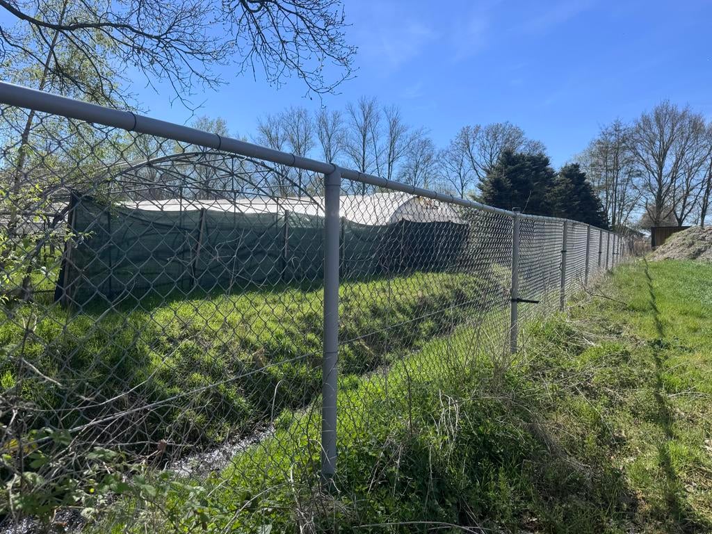 Gaashekwerk - 165 meter totaal, Ophalen, Gebruikt, IJzer, Gaashekwerk