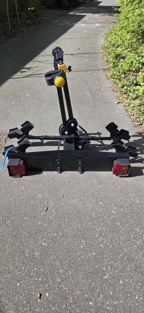 Fietsendrager trekhaak iTEK X-Tract 2 fietsen, Ophalen, 2 fietsen, Zo goed als nieuw, Trekhaakdrager
