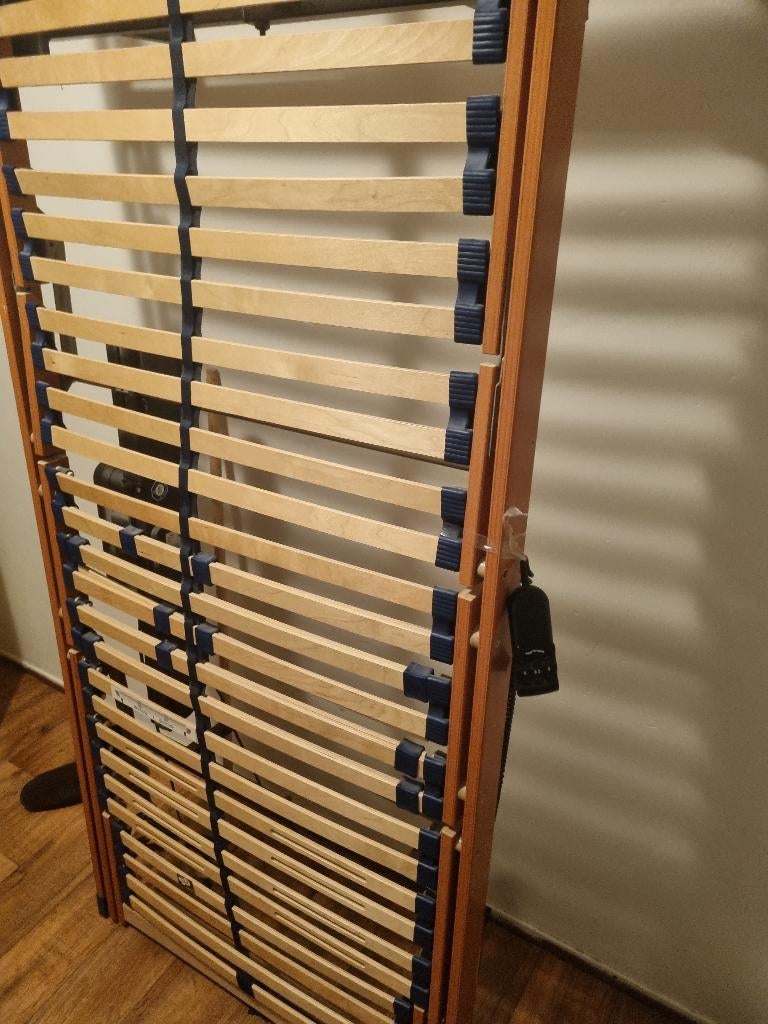 Electrische bedbodem, Huis en Inrichting, Slaapkamer | Matrassen en Bedbodems, Ophalen, 90 cm, Tweepersoons, Zo goed als nieuw