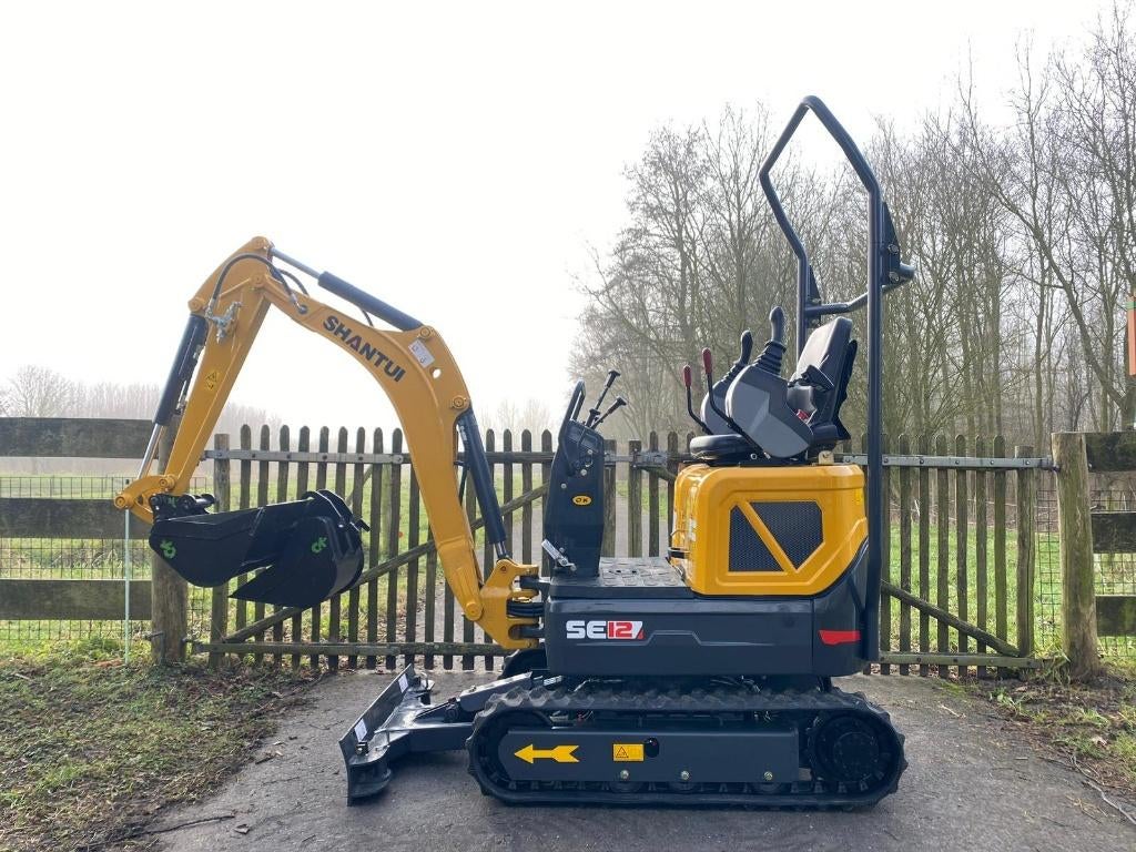 Shantui 1.2T minigraver Kubota 3 cil 5 jaar garantie, Ophalen, Graafmachine