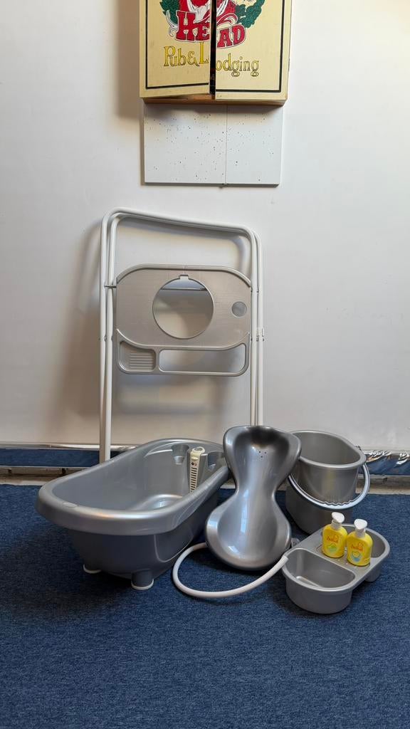 Bébé-Jou Badje met Standaard + Accessoires, Ophalen, Zo goed als nieuw, Badje, Bébé-jou