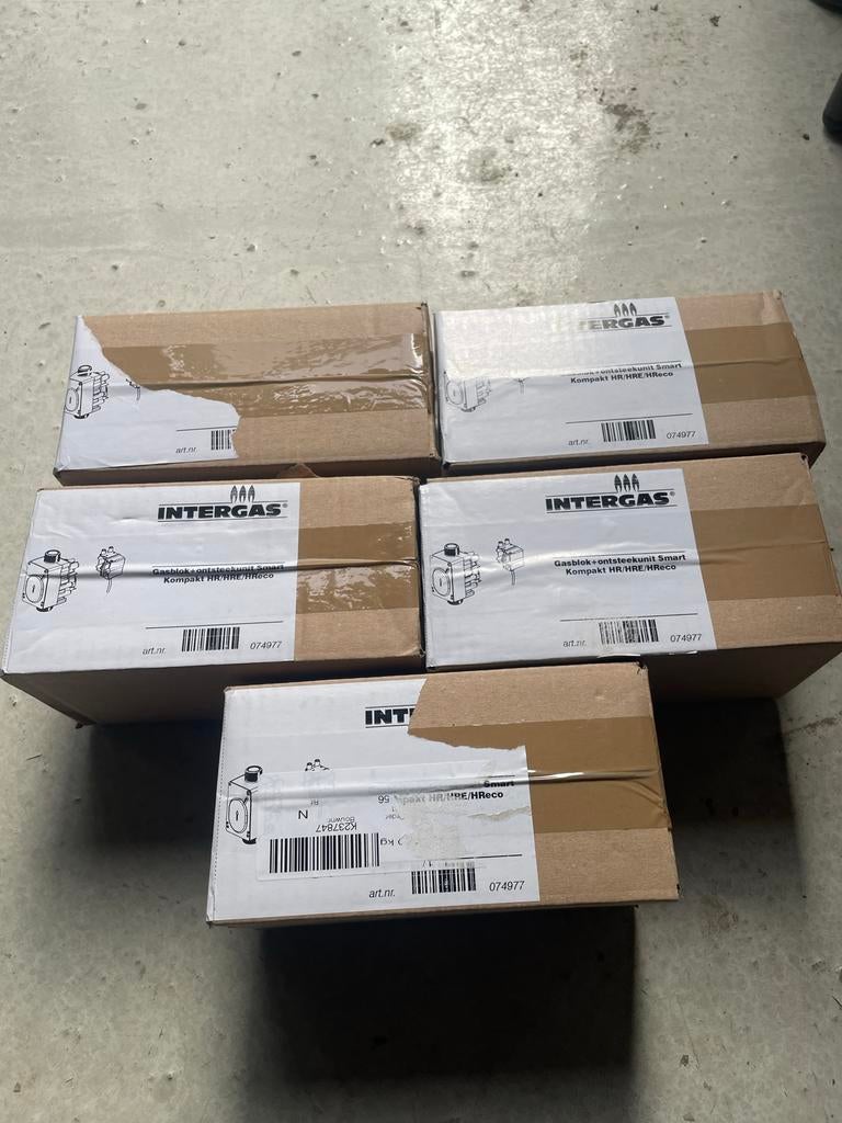 Intergas onderdelen, Ophalen, Minder dan 30 cm, Hoog rendement (Hr), Overige typen