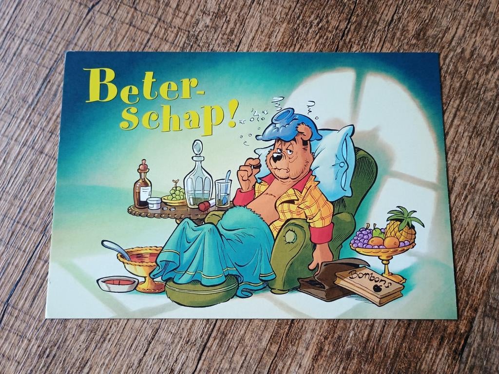 Oude ansichtkaart Olivier Bommel - Marten Toonder, Ophalen of Verzenden