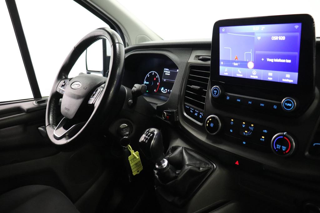 Ford Transit Custom 2.0 TDCI MHEV EURO 6 - Airco - Cruise -, Voorwielaandrijving, Stof, 4 cilinders, Wit