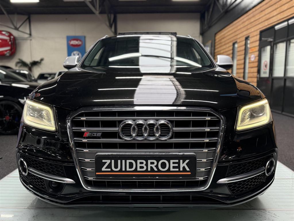 Audi SQ5 3.0 V6 Pano! B&O! Vol opties! CRUISE! Automaat! Mem, Automaat, Zwart, Leder, Bedrijf