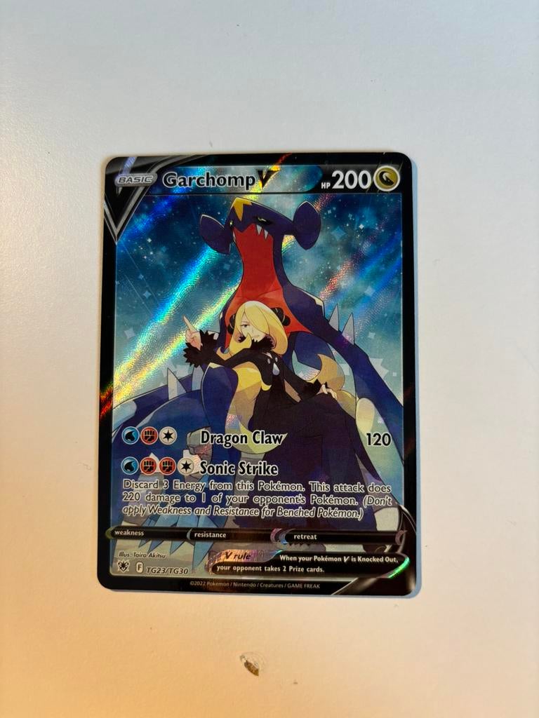 Garchomp V Astral Radiance, Ophalen of Verzenden, Zo goed als nieuw
