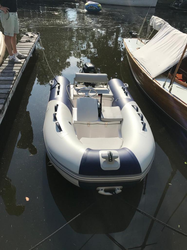 Rubberboot merk Beaut TZ320 RIB Consoleboot + Suzuki 4-takt, Watersport en Boten, Motorboten en Motorjachten, Ophalen, 10 tot 30 pk