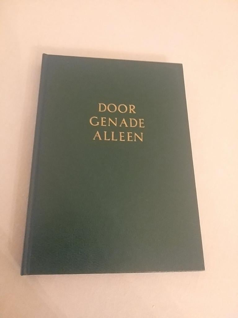 Door genade alleen. 1971  kerkgebouw Ger Gem H I Ambacht., Gelezen, Ophalen of Verzenden, Christendom | Protestants, Diverse auteurs