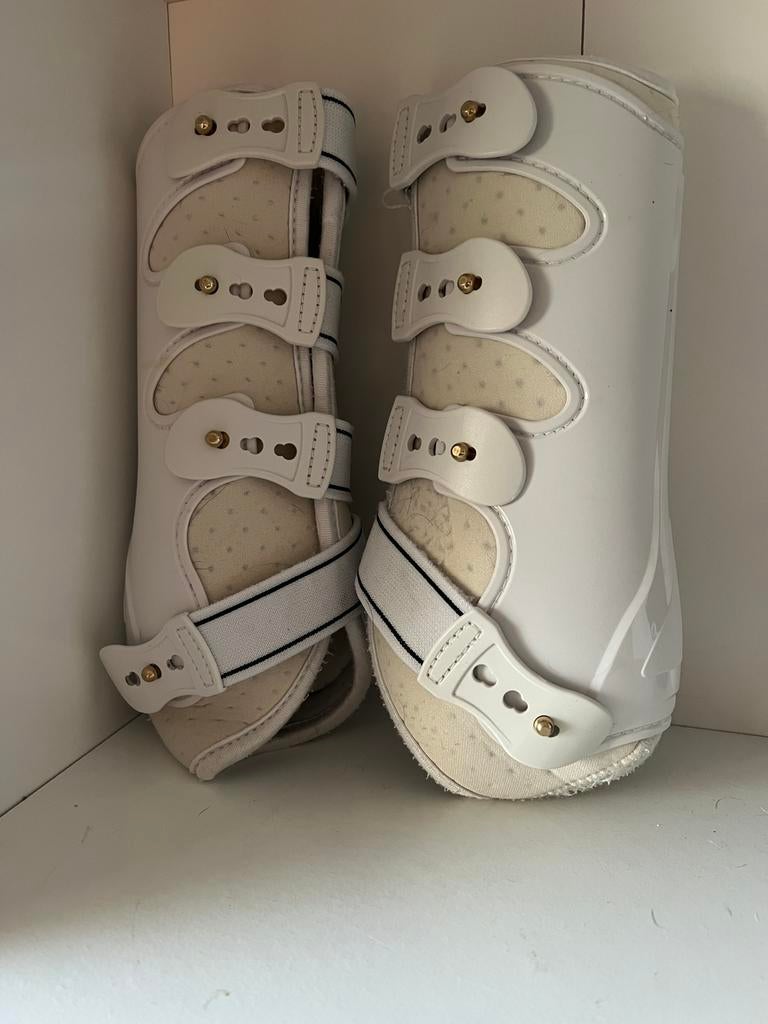 Witte Peesbeschermers Full Wit Harrys Horse Beenbeschermers, Ophalen of Verzenden, Gebruikt