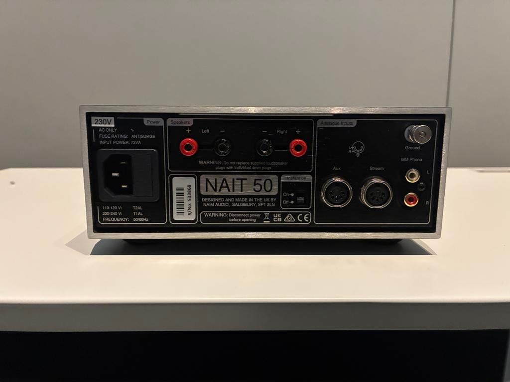 Naim Nait 50 ex demo, Ophalen of Verzenden, Overige merken