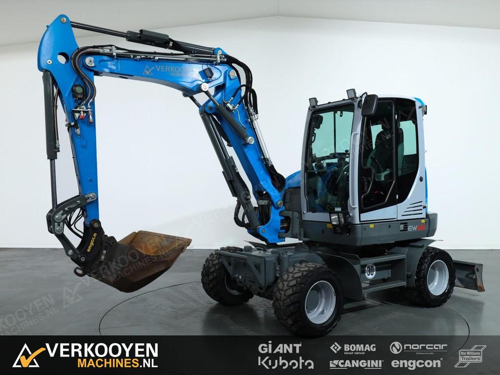 2021 Wacker Neuson EW65 VV1198 + Engcon EC206 S40, Zakelijke goederen, Machines en Bouw | Kranen en Graafmachines, Graafmachine