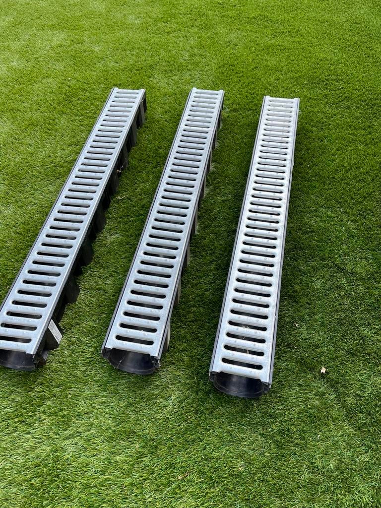 Kunstof goot voor buiten, Ophalen, Afvoer, Pvc, Nieuw