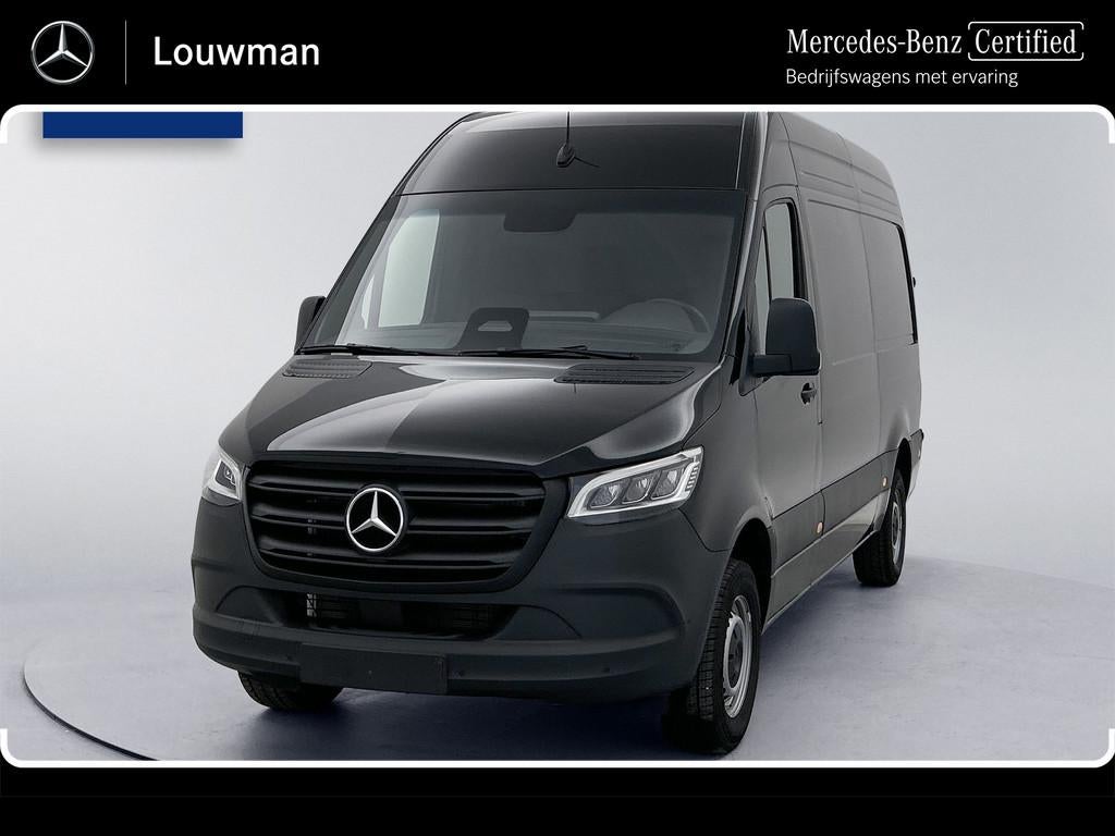 Mercedes-Benz Sprinter 317 1.9 CDI L2H2 Pro 3.5t trekhaak Na, Automaat, Euro 6, 4 cilinders, Zwart