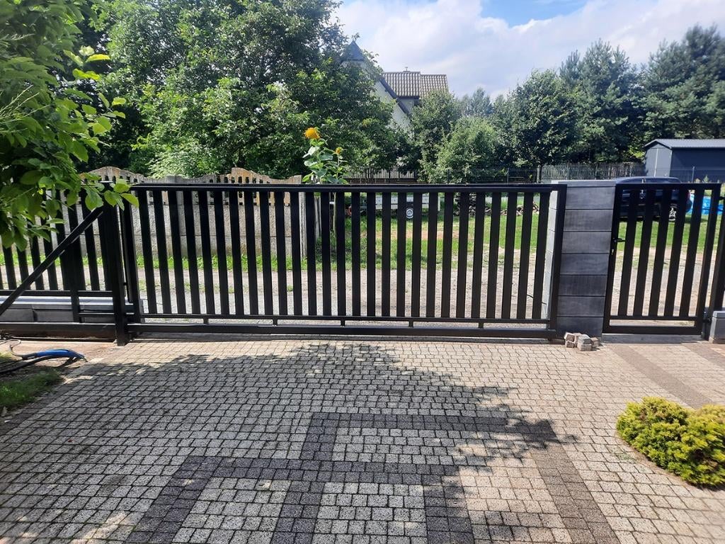 E-Schuifpoort model: 'Sydney' in 2 afmetingen: 4 en 5 meter!