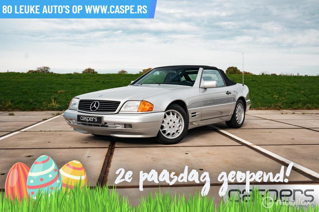 Mercedes SL-klasse Cabrio 320, Achterwielaandrijving, Gebruikt, Zwart, Cabriolet