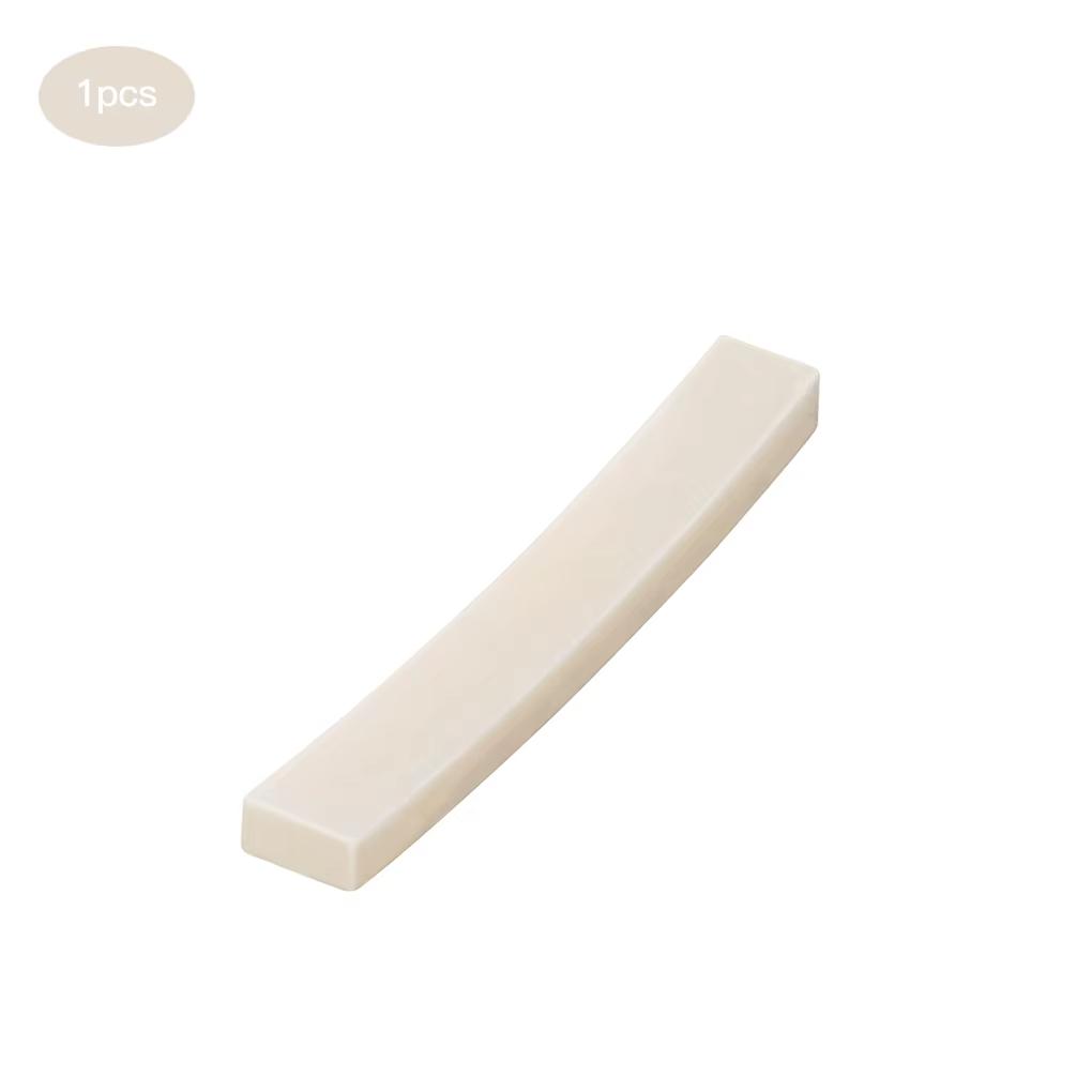 Curved unslotted bone nut 44,5mm, Info@Mokucustomguitars.com, Moku Custom Guitars, Nieuw, 4613CB