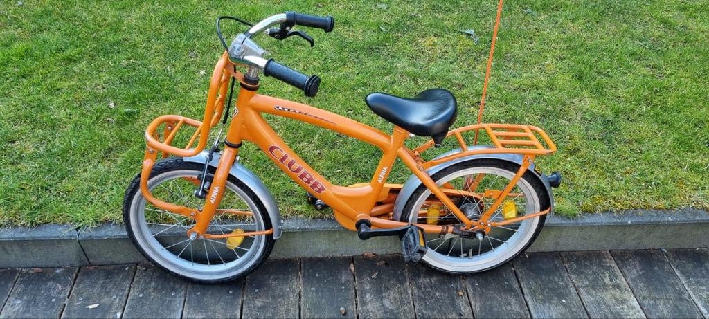 Degelijke kinderfiets 16 inch, Ophalen, Gebruikt, 16 tot 20 inch