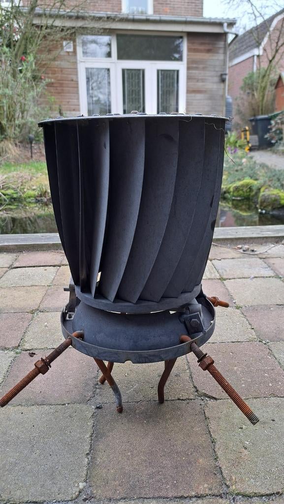 Roterende schoorsteenkap, Huis en Inrichting, Kachels, Ophalen of Verzenden, Gebruikt, Gas, Gaskachel