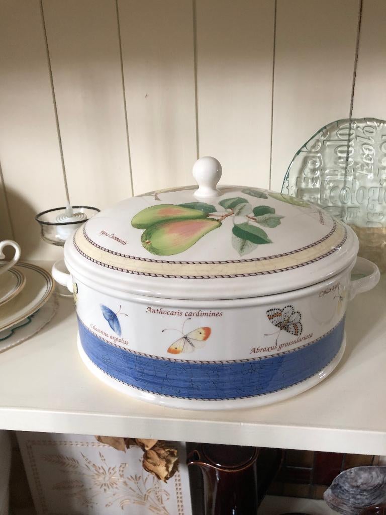 grote groenteschaal Sarah's Garden - zeldzaam - nieuw, Nieuw, Ophalen of Verzenden, Schaal of Schalen, Overige stijlen