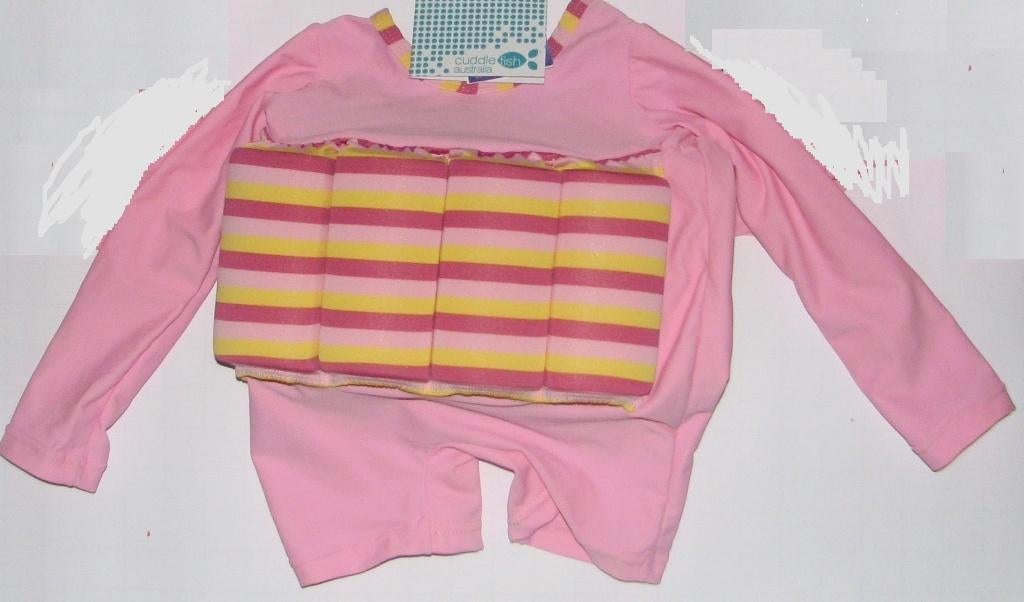 Cuddle Fish zwempak met drijvers roze, 12-15 kilo floatsuit, Kinderen en Baby's, Kinderkleding | Kinder-zwemkleding, Nieuw, Zwem-accessoire