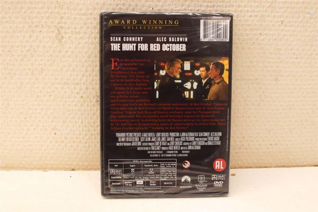 Sean Connrery The Hunt for red october 44647, Ophalen of Verzenden, Gebruikt