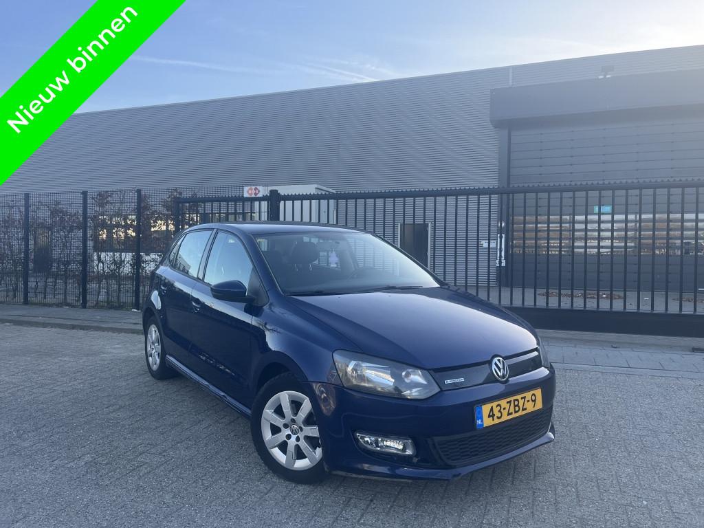 Volkswagen Polo 1.2 TDI Bleumotion Navigatie Parkeersensoren, Euro 5, Gebruikt, 1199 cc, Origineel Nederlands