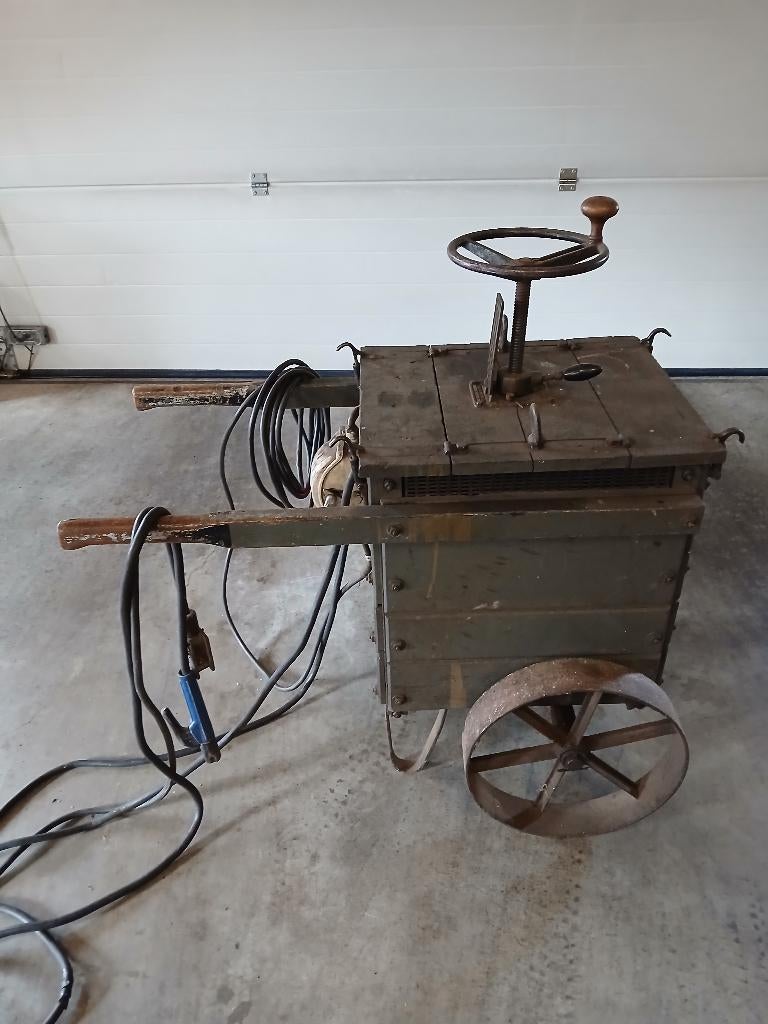 Antiek lasapparaat, Smit-L.T.9, Ophalen, Gebruikt, 250 ampère of meer, Elektroden