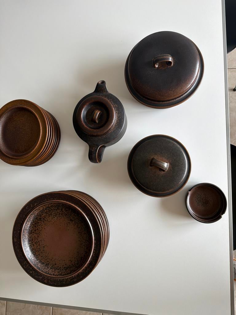 Arabia ruska lauta set uit 1960 ulla procope, Huis en Inrichting, Keuken | Servies, Gebruikt, Compleet servies, Overige stijlen