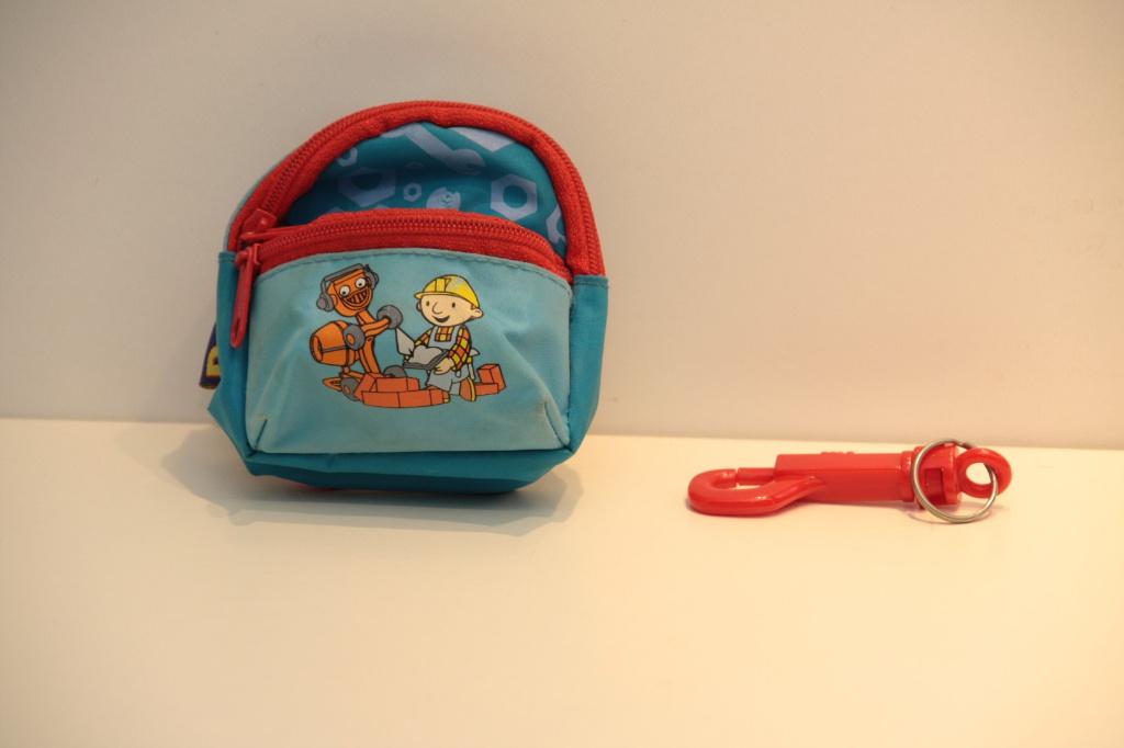 Bob de Bouwer portemonnee met ritssluiting en musketonhaak., Sieraden, Tassen en Uiterlijk, Portemonnees, Zo goed als nieuw, Blauw