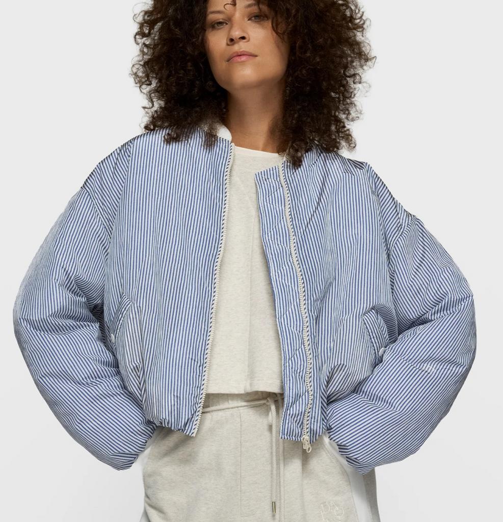 Striped Bomber jack, Ophalen of Verzenden, Zo goed als nieuw