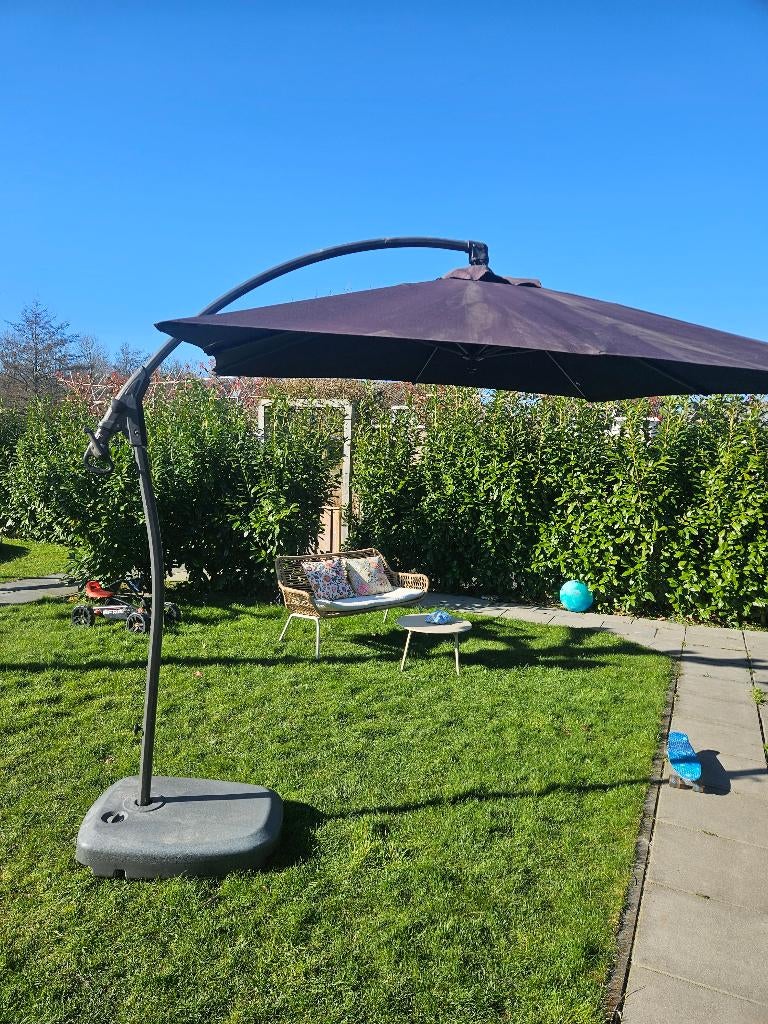 Parasol, Ophalen, Gebruikt, 2 tot 3 meter, Zweefparasol