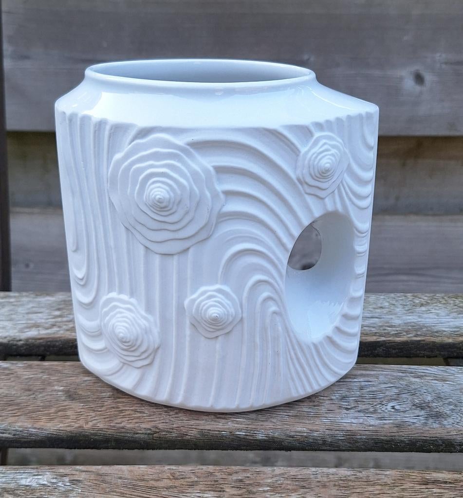 Prachtige biscuit porseleinen Seltmann Weiden vaas., Ophalen of Verzenden, Huis en Inrichting