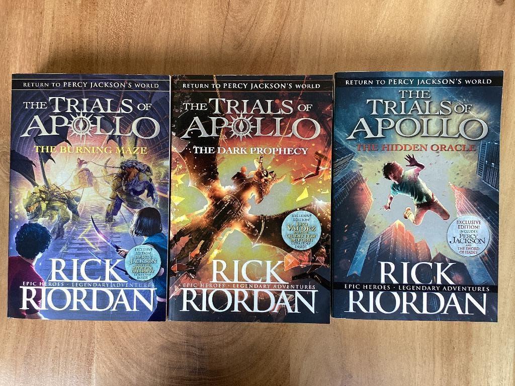 Rick Riordan The trials of Apollo, Boeken, Ophalen of Verzenden, Zo goed als nieuw, Rick Riordan