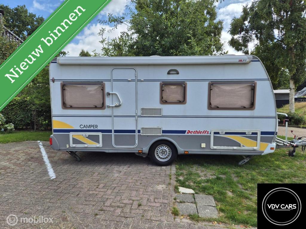 Mooie Dethleffs Camper 510 Luifel | Mover | Voortent, Caravans en Kamperen, Caravans, Mover, Bedrijf, 750 - 1000 kg, Dethleffs