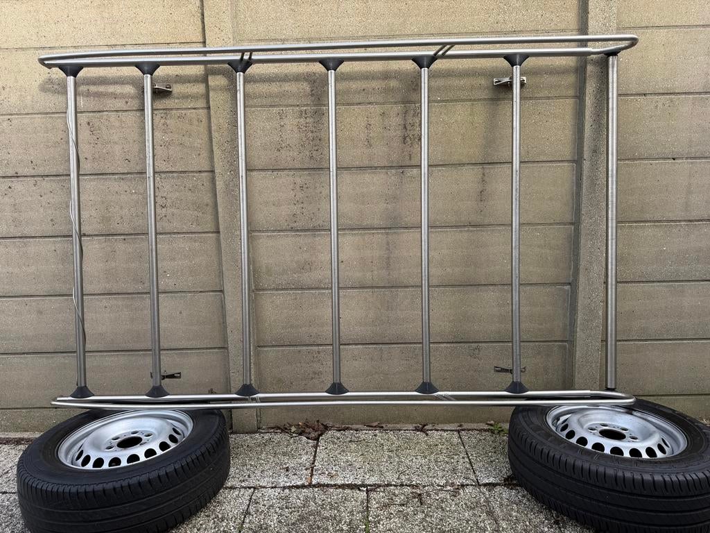 RVS imperiaal L1 Opel Combo Fiat Doblo, Ophalen, Zo goed als nieuw