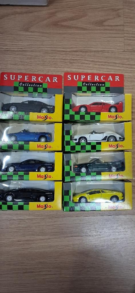 Supercar collection maisto, Ophalen of Verzenden, Zo goed als nieuw, Auto, Overige merken