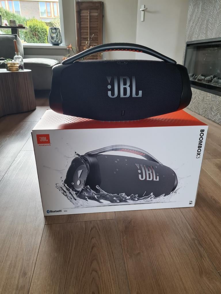 JBL Boombox 3 Draagbare Bluetooth Speaker, Audio, Tv en Foto, Luidsprekers, JBL, Overige typen, Ophalen of Verzenden, Zo goed als nieuw