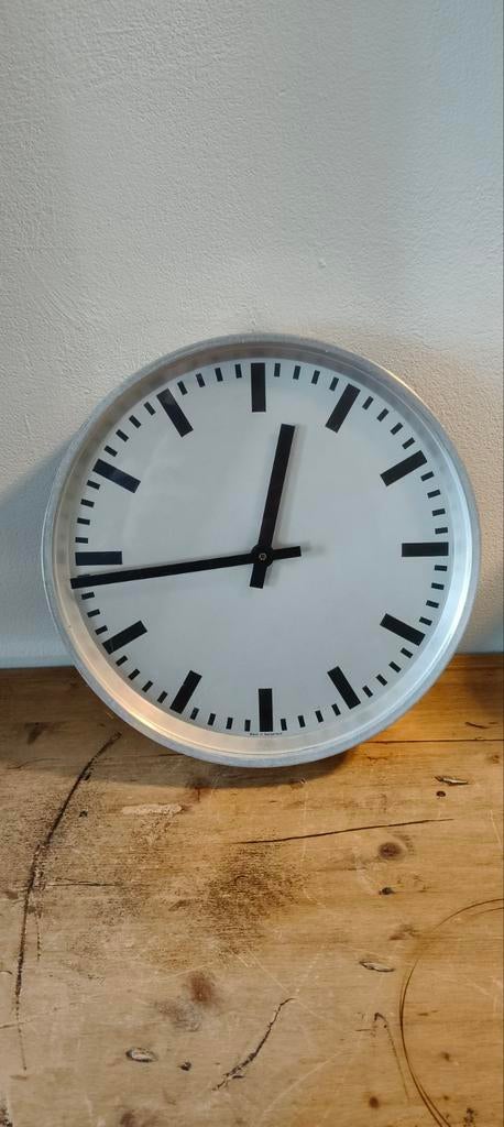 WMBS Stationsklok -1962 - 28 cm, Antiek en Kunst, Antiek | Klokken, Ophalen